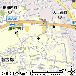 岡山県岡山市東区南古都81周辺の地図