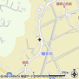 静岡県菊川市棚草697周辺の地図