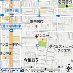 城東関目二郵便局 ＡＴＭ周辺の地図