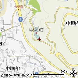 大阪府大東市中垣内1307周辺の地図