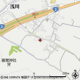 岡山県岡山市東区浅川83-3周辺の地図