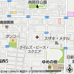 大阪府大阪市城東区今福西6丁目2-33周辺の地図