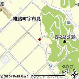 静岡県浜松市中央区雄踏町宇布見5554周辺の地図