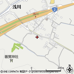 岡山県岡山市東区浅川84-3周辺の地図