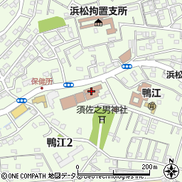 浜松歯科衛生士専門学校周辺の地図