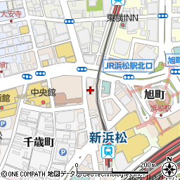 静岡県浜松市中央区鍛冶町125周辺の地図