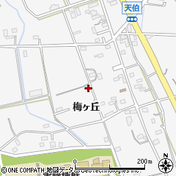 愛知県豊橋市天伯町梅ヶ丘54周辺の地図