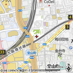 竹中工務店周辺の地図