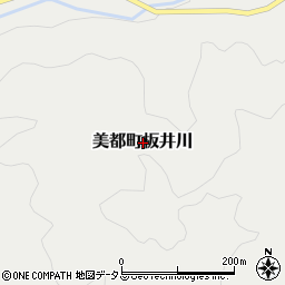 島根県益田市美都町板井川周辺の地図