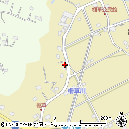 静岡県菊川市棚草697-1周辺の地図