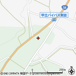 広島県安芸高田市甲田町上甲立168周辺の地図