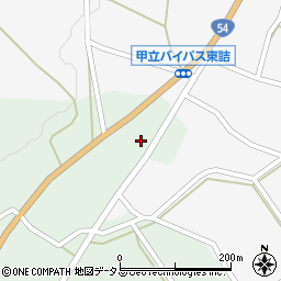 広島県安芸高田市甲田町上甲立163周辺の地図