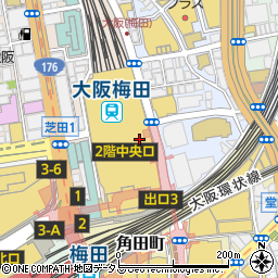 台湾甜商店 阪急三番街店周辺の地図