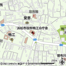 浜松市シルバー人材センター（公益社団法人）　浜松事務所周辺の地図