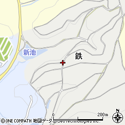 岡山県岡山市東区鉄663周辺の地図