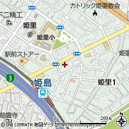 新崎ビル周辺の地図