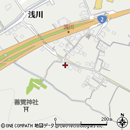 岡山県岡山市東区浅川87-1周辺の地図