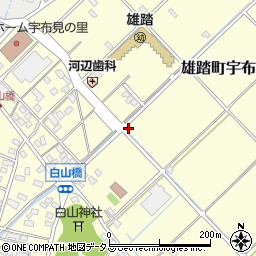 静岡県浜松市中央区雄踏町宇布見7434周辺の地図