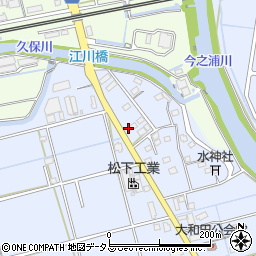 静岡県磐田市大原135周辺の地図
