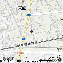 静岡県磐田市天龍1115周辺の地図