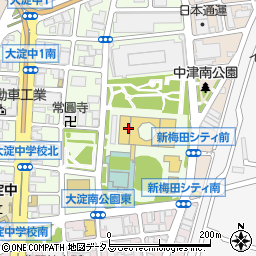 積水ハウス不動産東京株式会社　グランドマスト事業部関西営業課周辺の地図