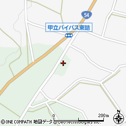 広島県安芸高田市甲田町上甲立150-2周辺の地図