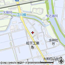 静岡県磐田市大原134周辺の地図