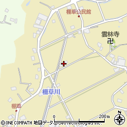 静岡県菊川市棚草680周辺の地図