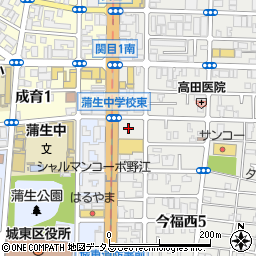 コーナンＰＲＯ関目店周辺の地図