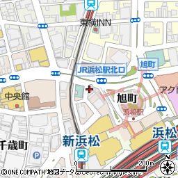 チケットプラザ浜松　北口店周辺の地図