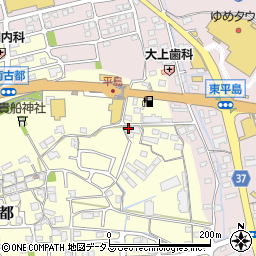 岡山県岡山市東区南古都46周辺の地図