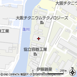 丸紅ロジスティクス尼崎物流センター周辺の地図