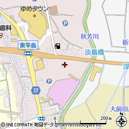 岡山県岡山市東区東平島88周辺の地図