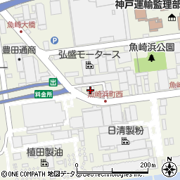 神戸カーテスター周辺の地図