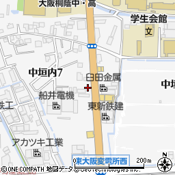 大阪外環状線周辺の地図