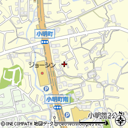 奈良県生駒市小明町781周辺の地図