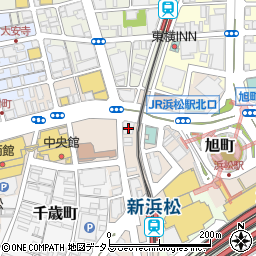 静岡県浜松市中央区鍛冶町124周辺の地図