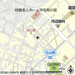 静岡県浜松市中央区雄踏町宇布見9498周辺の地図