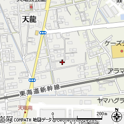 静岡県磐田市天龍541-3周辺の地図
