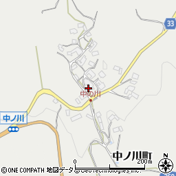 奈良県奈良市中ノ川町218周辺の地図