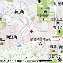 静岡県浜松市中央区鴨江町11-4周辺の地図