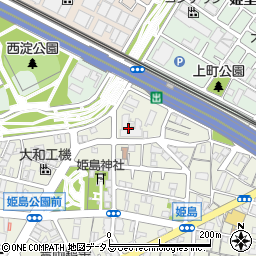 ハイネスコート姫島公園周辺の地図