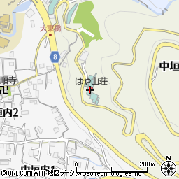 大阪府大東市中垣内1305周辺の地図