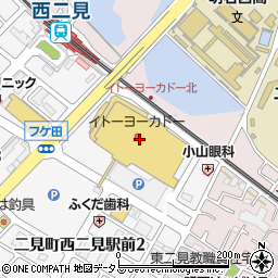 みなと銀行イトーヨーカドー明石店 ＡＴＭ周辺の地図