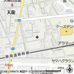 静岡県磐田市天龍1160周辺の地図