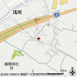 岡山県岡山市東区浅川191周辺の地図