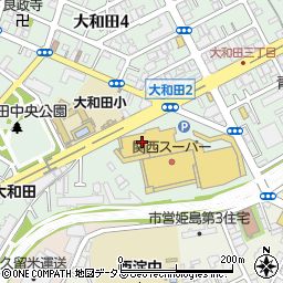 東京靴流通センター　メラード大和田店周辺の地図