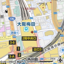 りそな銀行阪急三番街 ＡＴＭ周辺の地図