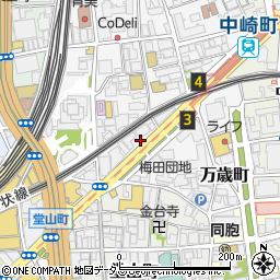 プレミスト梅田ＮＯＲＴＨ周辺の地図