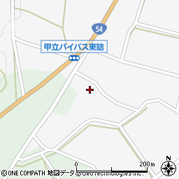 広島県安芸高田市甲田町下甲立1210周辺の地図